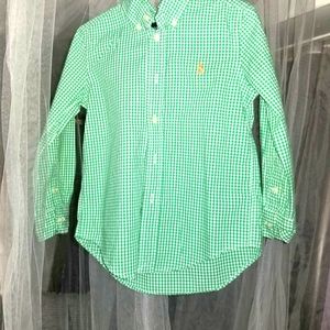 Sale. Ralph Lauren Toddler Boys Sport Cotton Shirt